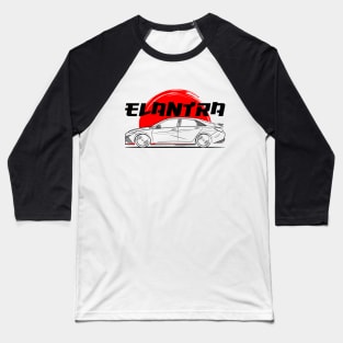 The KDM N Performance Elantra Art Baseball T-Shirt